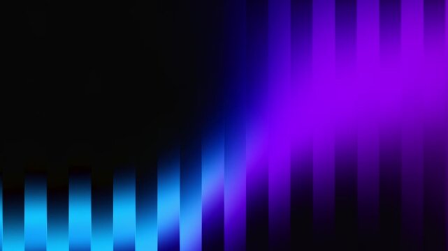 Abstract Bright gradient stripes lines blurred background vertical glass gradient line futuristic glow soft waves animation