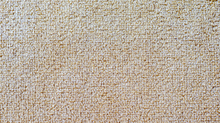 Premium light beige velour fabric texture with a soft fleecy surface. This high-quality textile material is perfect for interior upholstery, luxury fashion garments, and elegant backgrounds. © Александр Серебрянни