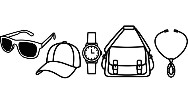 Various power tools and accessories isolated on a white background