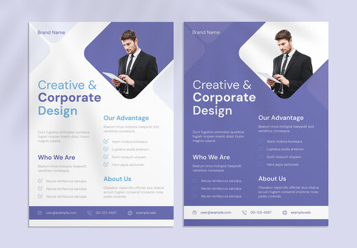 Creative Corporate Business Flyer Design Template