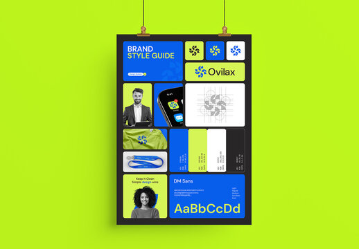 Modern Brand Style Guide Branding Identity Kit Template