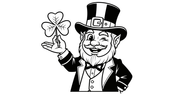 st patricks day leprechaun