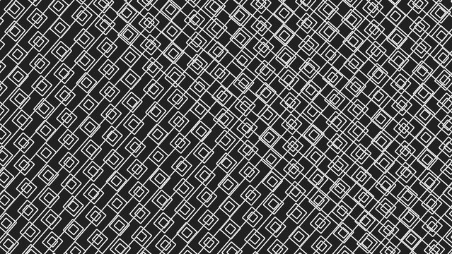 Patterned Geometric Black White Background