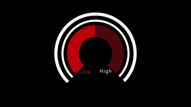 0 to 100% percent number circle pie diagram chart animated. Pie chart animated video with 100 percent. Statistics Business and finance concept animation.