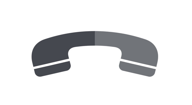 A simplified graphic of a horseshoe-shaped magnet with two shades of gray