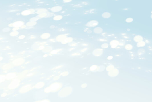 背景素材_光_青
