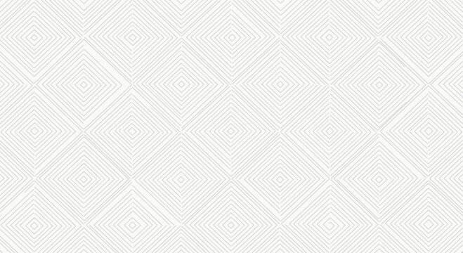 Abstract geometric pattern of concentric squares in a diamond grid