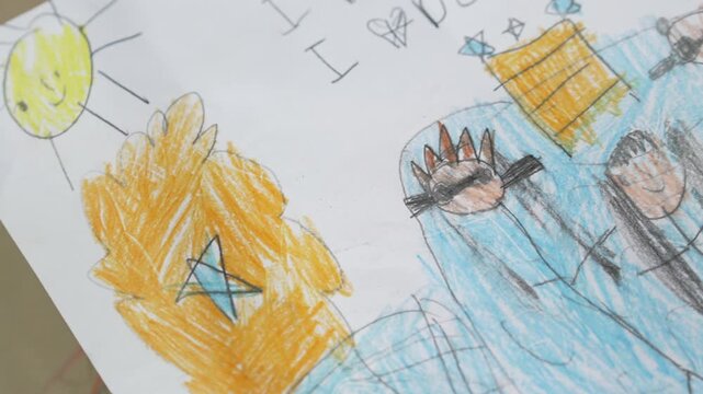 kid hand drawn illustration