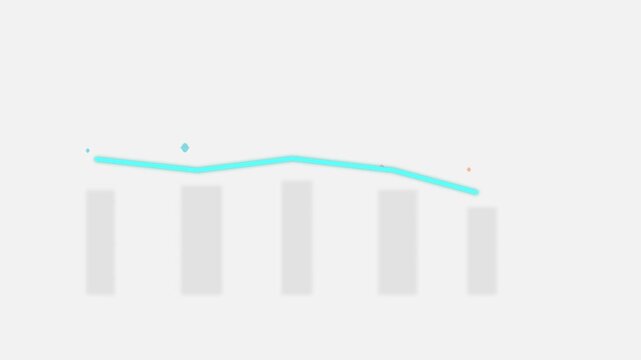 Modern minimalist motion blur abstract lines animation background