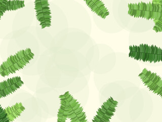Tropical Palm Leaf Summer Pattern Design © iushakovsky