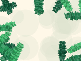 Tropical Jungle Palm Leaf Pattern Design © iushakovsky