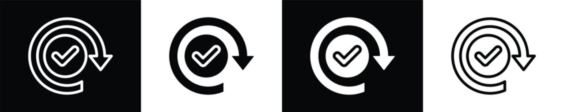 Recovery lineal style white and black