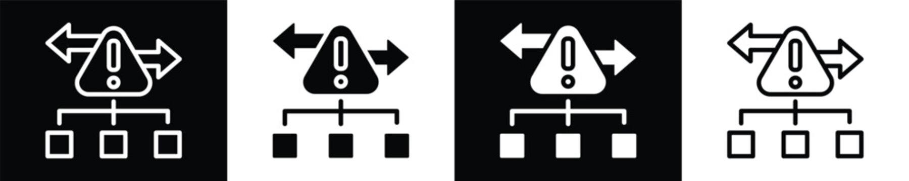Prediction lineal style white and black