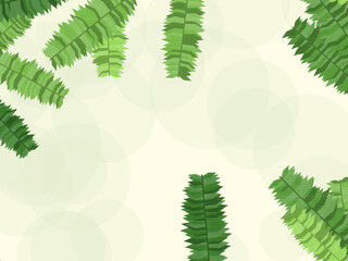 Palm Leaves Tropical Pattern Jungle Background © iushakovsky