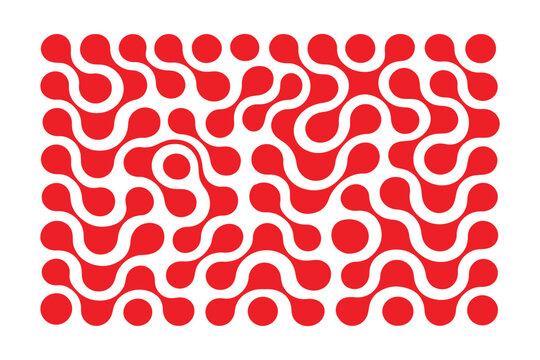 Morphing blob dot set.Connected meta circles for abstract patterns, stickers, badges, posters, and web projects.
