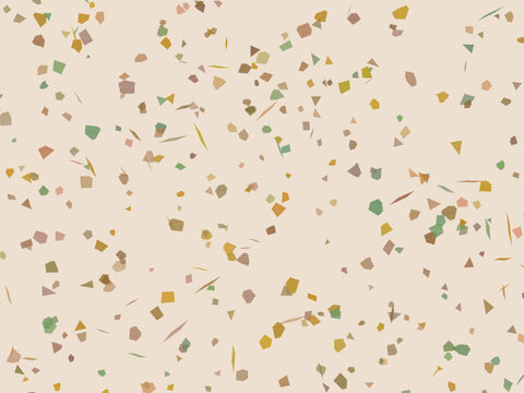 Trendy Terrazzo Speckled Confetti Modern Surface Texture Design