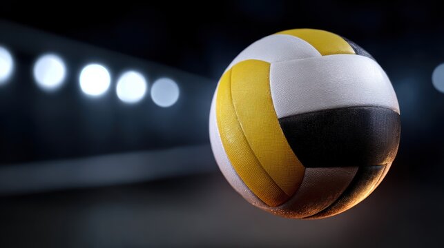 Volleyball game ball