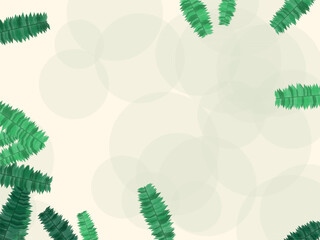 Tropical Jungle Palm Leaf Pattern Design © iushakovsky