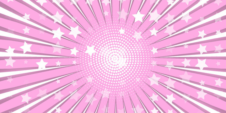 Background with pink gradient and concentrated lines interspersed with