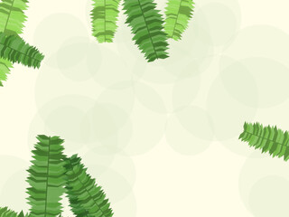Tropical Palm Leaf Summer Pattern Design © iushakovsky