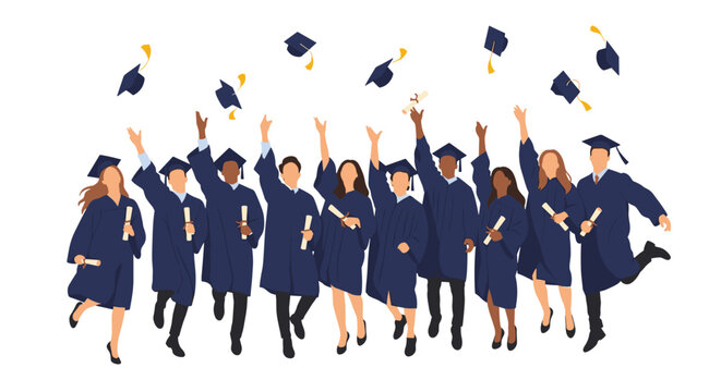 College Graduates Throwing Images – Browse 22,324 Stock Photos, Vectors ...
