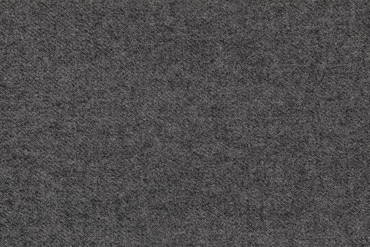 Dark gray heather wool fabric texture close-up