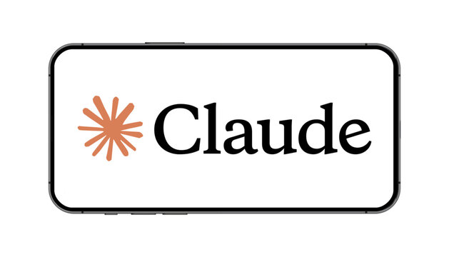 Claude Mythos by Anthropic logo on smartphone