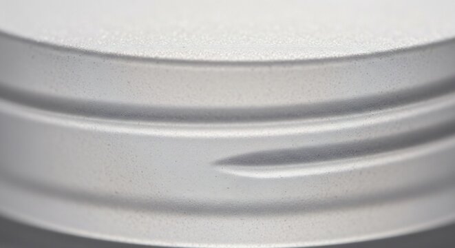 Close-up of a textured white surface with subtle grooves and a light mark.