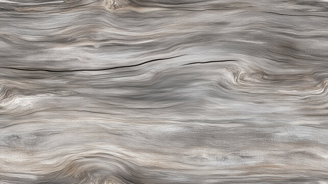 Weathered gray wood texture seamless. Coastal driftwood background.