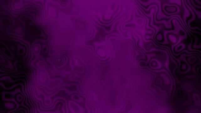 Abstract Dark Purple and Black Textured Background Loop with Organic Flowing Patterns.