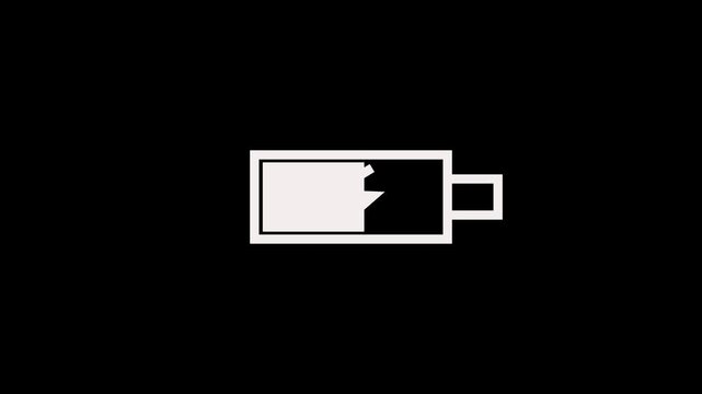 Green loading animation, circle loading icon, circle loading,Abstract loading bar please wait icon animation background. processing from 0 to 100 transfer on with black background.