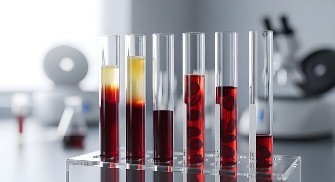 Blood Testing in Laboratory &ndash; APS Diagnosis and Healthcare Concept