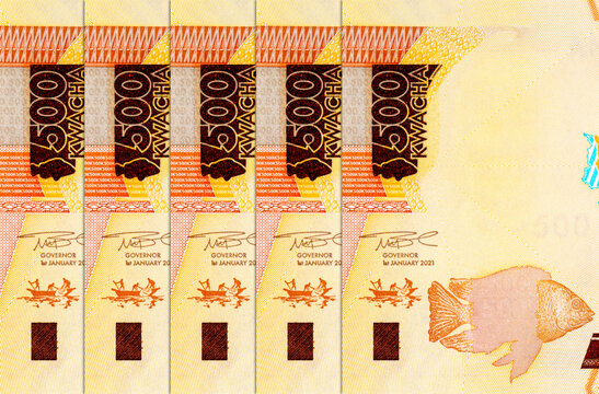 Malawi 500 Kwacha Banknote Featuring Reverend John Chilembwe. Money of Africa. Paper Money of Malawi