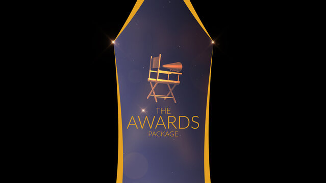 Awards Package Overlay Middle &ndash; Luxury Event Graphics, Cinematic Opener, Titles, Lower Thirds and Transitions for Award Shows, Gala and Corporate Events