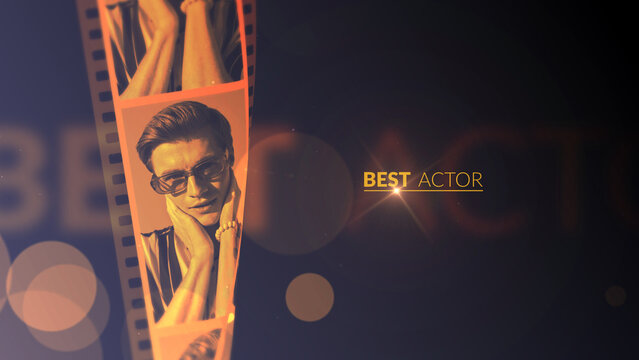 Awards Package Best Actor &ndash; Luxury Event Graphics, Cinematic Opener, Titles, Lower Thirds and Transitions for Award Shows, Gala and Corporate Events