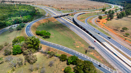 BR-040, near Gama satellite city, is a radial federal highway connecting Brasília to Rio de Janeiro, with total length of 1,175 km., one of Brazil’s most important highway corridors. Gama, Brazil,2025