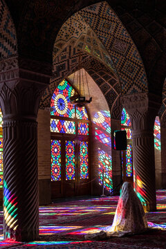 Nasir al-Mulk Mosque (Pink Mosque), Shiraz, Iran