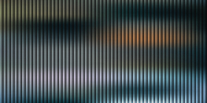 Abstract digital pattern with blue and purple vertical lines on dark background