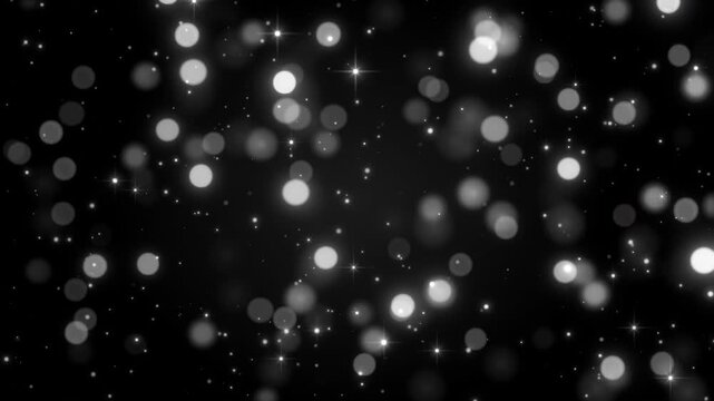 black white motion background bokeh