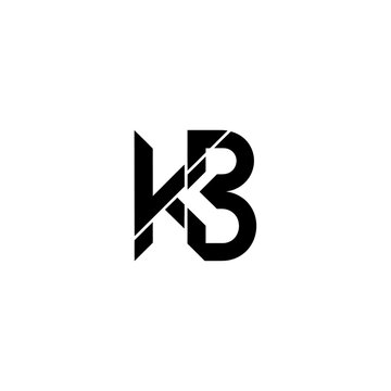 A stylized black logo with letters.