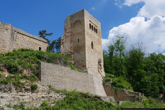 Ruine der Lobdeburg in Jena