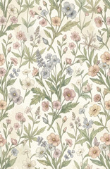 seamless floral background © Harsh designer
