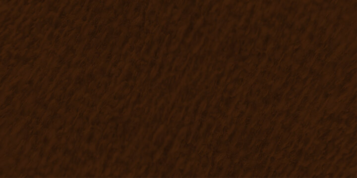A macro shot of a dark brown leather texture surface showcases a rough, aged material pattern with a blank, textured skin design suitable for a textile backdrop or wallpaper