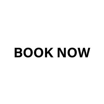 Modern Book Now Call to Action Button - White Rectangular Web Interface Element