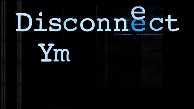glitch and text disconnect you can be free