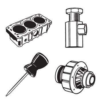 Engine Block, Valve and Mechanical Automotive Components