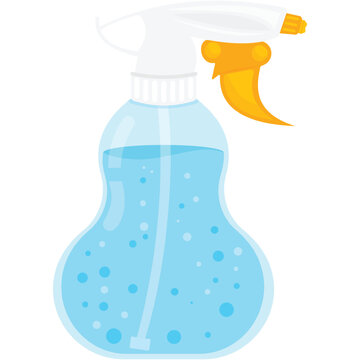 Water spray bottle for flower vector atomizer icon