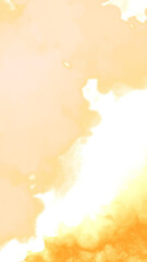 Obraz premium Warm orange watercolor abstract background soft gradient texture