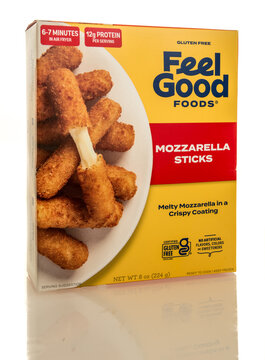 Package of mozzarella sticks