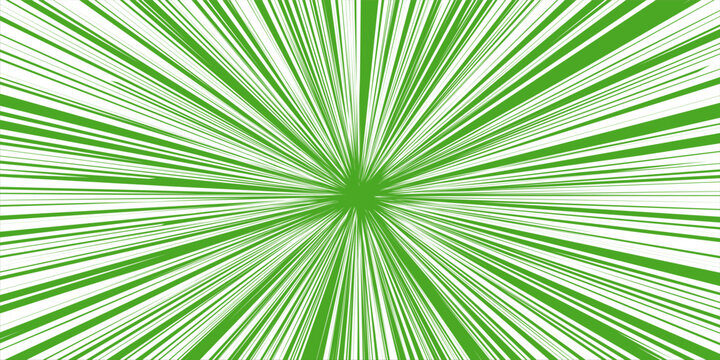 Faintly shining concentrated line background_light green